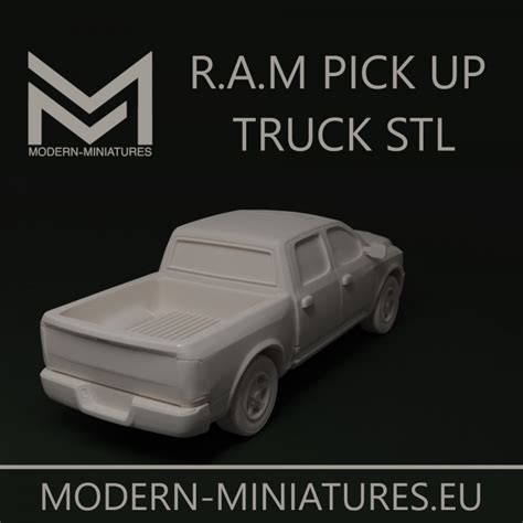 Unleash Your Inner Engineer: Your Ultimate Guide to a 3D Printable Ram Truck