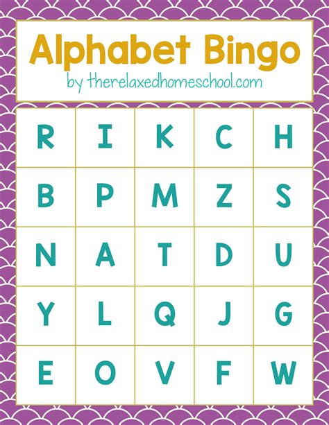 The Ultimate Guide to Alphabet Bingo Printables: Learning ABCs Made Fun!