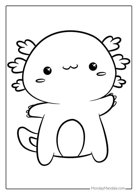 Dive Into Fun: The Ultimate Guide to Axolotl Coloring Pages You Can Print Today!