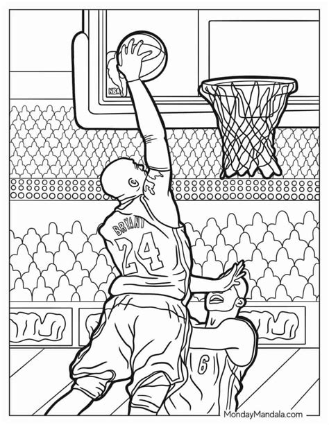 Unleash Your Inner Artist: The Best Basketball Coloring Pages Printable for Every Fan!