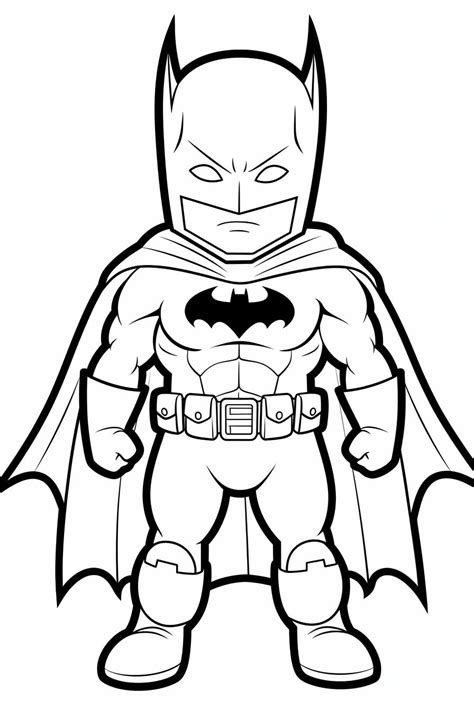 Unleash Your Inner Hero: The Ultimate Guide to Free Batman Colouring Pages Printable!