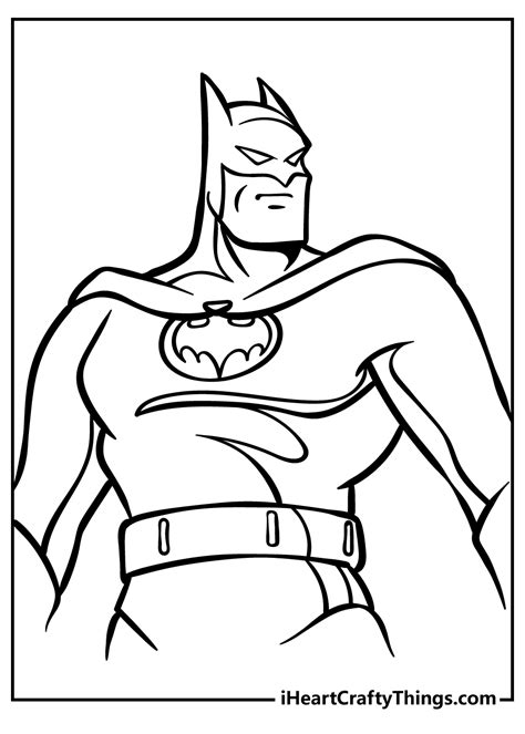 Unleash Your Inner Superhero: The Ultimate Guide to Free Batman Printable Coloring Pages!
