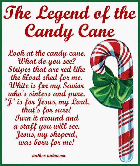 Unlock the Sweet Symbolism: Your Ultimate Guide to the Candy Cane Story Printable