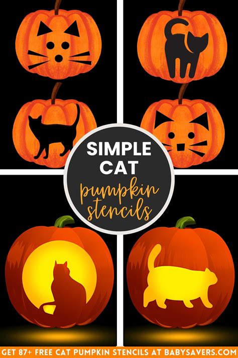 Purr-fectly Spooktacular: Your Ultimate Guide to Cat Pumpkin Template Printables (Plus Free Designs!)