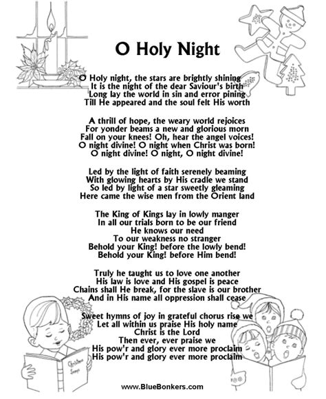 Your Go-To Guide for "Christmas Carol Printable Lyrics": Sing Your Heart Out This Holiday Season!