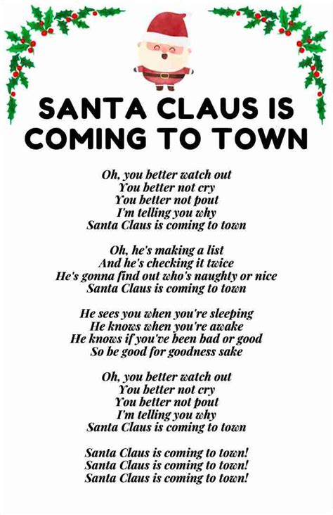 Unwrap the Joy: Your Ultimate Guide to Printable Christmas Music Lyrics!
