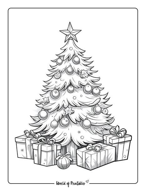 Deck the Halls with Creativity: Your Ultimate Guide to Free Christmas Tree Coloring Sheets Printable!