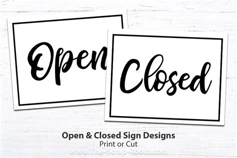Don't Get Caught Off Guard: Your Ultimate Guide to a Perfect "Closed Sign Printable"