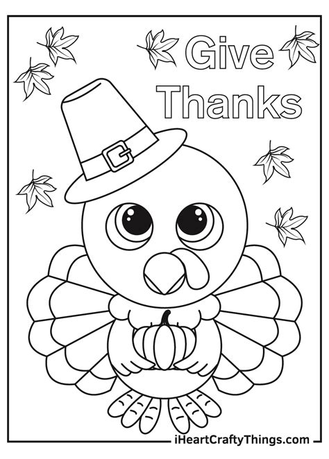 Harvest Fun at Your Fingertips: The Best Coloring Pages for Thanksgiving Printable You Need Now!