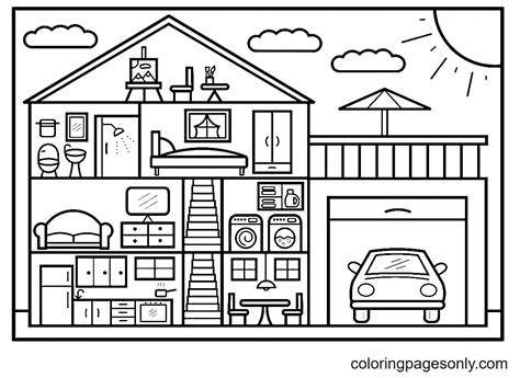Unlock Creative Fun: The Ultimate Guide to Coloring Pages Houses Printables for All Ages!