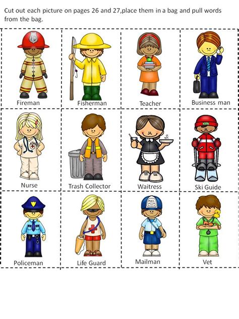 Discovering Our World: Engaging Community Helpers Printables for Curious Kids