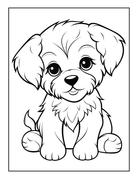 Unleash the Joy: The Ultimate Guide to Cute Dog Coloring Pages You Can Print!