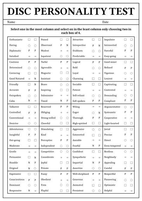 Unlock Your True Self & Boost Your Team: The Ultimate Guide to Your DISC Assessment Printable