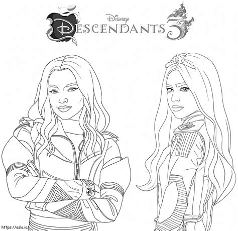 Unleash the Inner Artist: Your Ultimate Guide to Magical Disney Descendants Coloring Pages Printable!