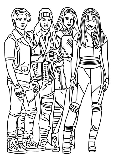 Unlock the Magic! Your Ultimate Guide to Disney Descendants Printable Coloring Pages (and Why Kids Adore Them)