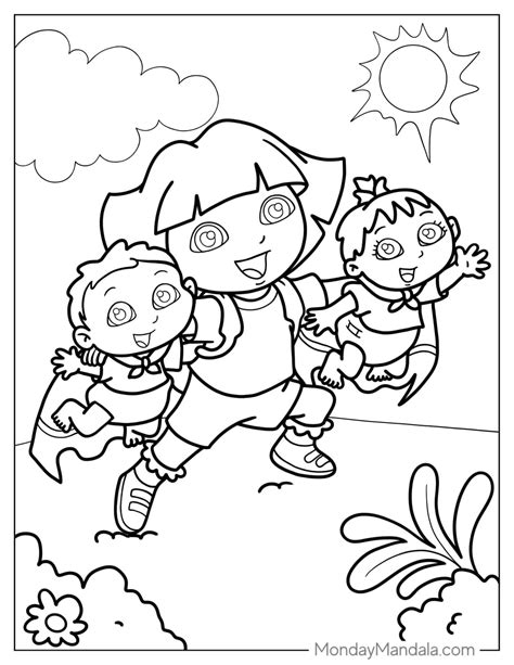 Unleash the Artist: Your Ultimate Guide to Free Dora Printables Coloring Pages!