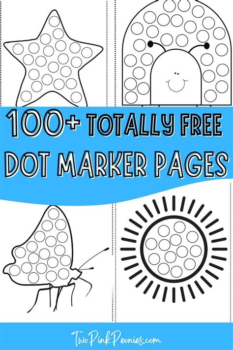 Unveiling the Magic: The Ultimate Guide to Dot to Dot Marker Printables for Creative Fun!
