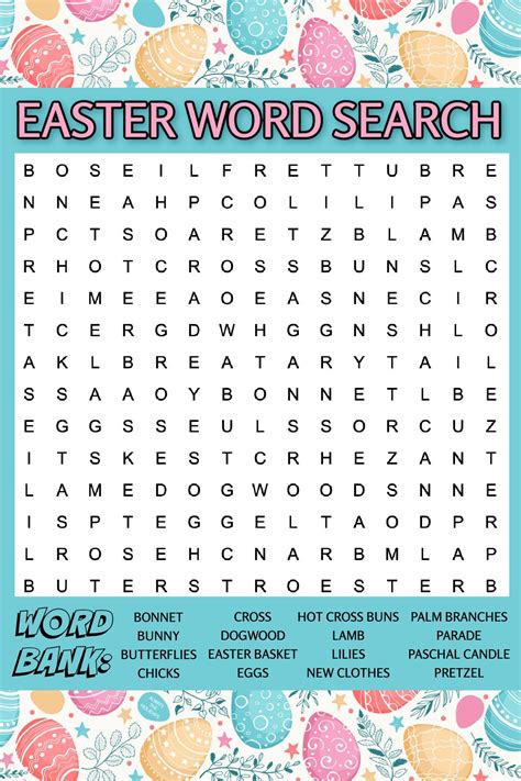 Uncover Joy: Your Ultimate Guide to Free Printable Easter Word Searches