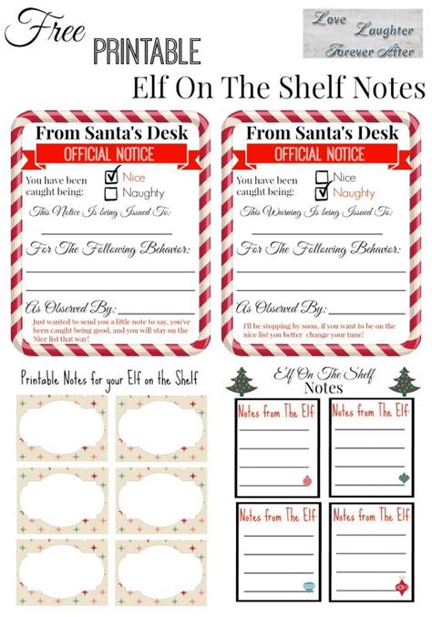 Unwrap the Magic: The Ultimate Guide to Elf on the Shelf Printable Notes (Free Templates!)