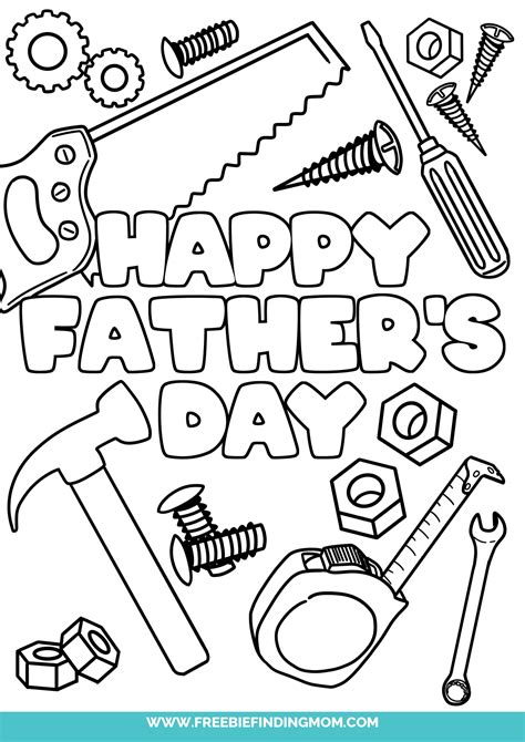 Celebrate Dad with Love: Your Ultimate Guide to Fathers Day Coloring Pages Free Printable!