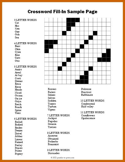 The Ultimate Guide to Fill-In Crossword Puzzles Printable: Unlock Your Inner Word Wizard!