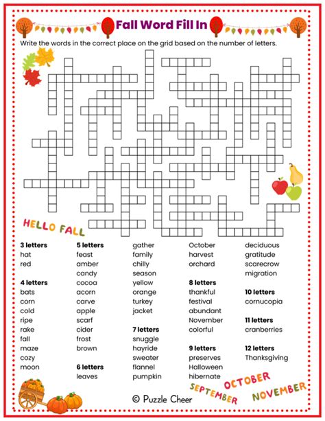 Unlock Your Inner Word Wizard: The Ultimate Guide to Free Fill It In Word Puzzles Printable for Endless Fun & Brain Power!
