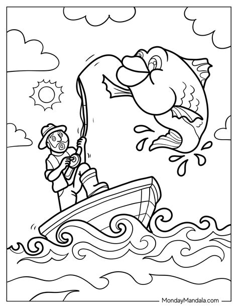 Dive into Creativity: Your Ultimate Guide to Finding the Best Fishing Printable Coloring Pages