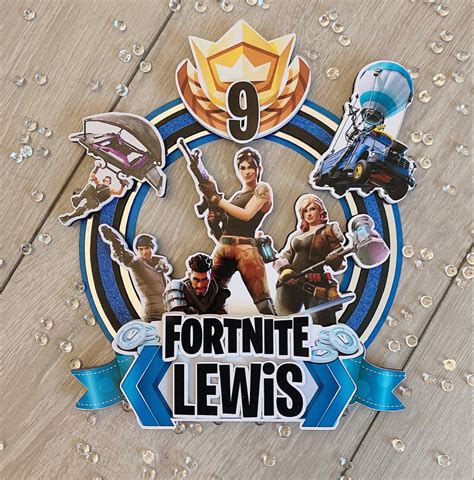Level Up Your Party: How to Score the Perfect Fortnite Cake Topper Printable (and Make it Epic!)