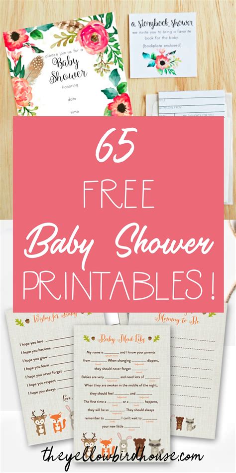 The Ultimate Guide to Free Baby Shower Printables: Beautiful Parties on a Budget!