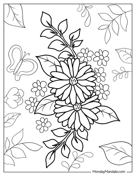 Bloom with Joy: Your Ultimate Guide to Free Coloring Pages Flowers Printable
