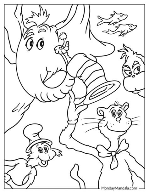 Unlock a World of Whimsy: The Ultimate Guide to Free Dr. Seuss Coloring Printables