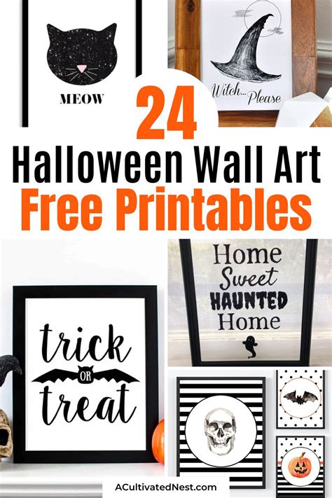 The Ultimate Guide to Free Halloween Printables Wall Art: Transform Your Home into a Spooktacular Haven!