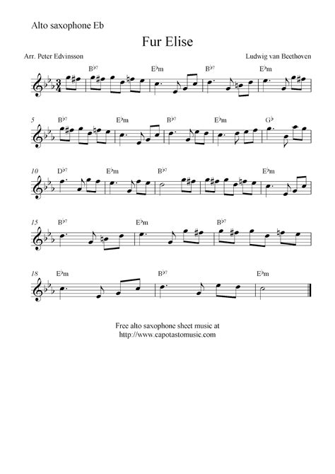 The Ultimate Guide to Free Printable Alto Saxophone Sheet Music: Unlock Your Musical Journey Today!