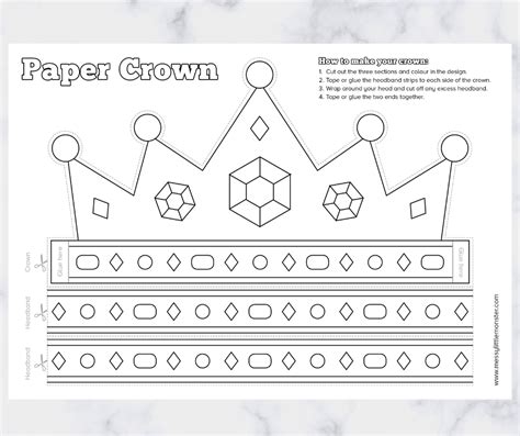 Crown Yourself! Your Ultimate Guide to Free Printable Crown Templates