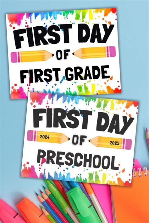 Capturing the Magic: Your Ultimate Guide to Free Printable First Day of School Keepsakes