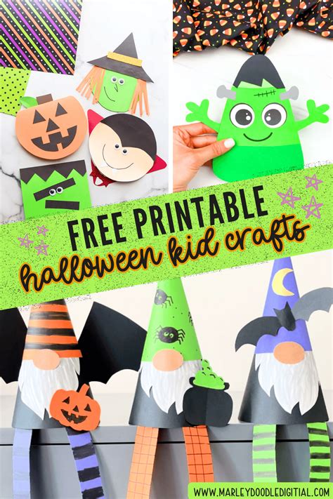 Unleash Spooky Fun: Your Go-To Guide for Free Printable Halloween Crafts!