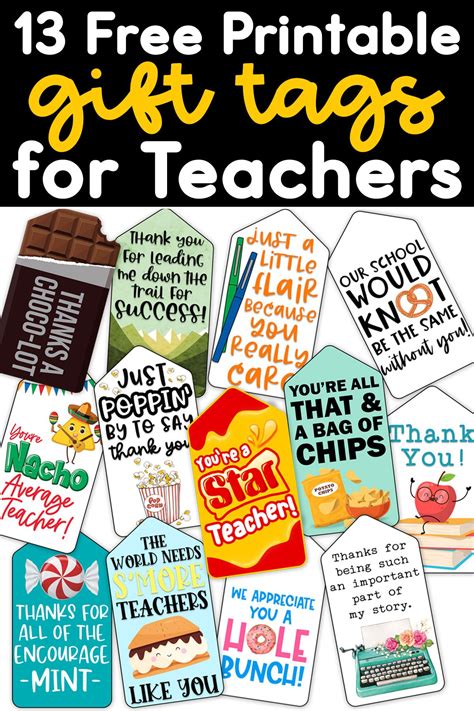 The Ultimate Guide to Free Printable Labels for Teacher Appreciation: Making Every Gift a Hug in Disguise