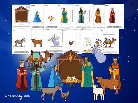 Bring the Wonder Home: Your Ultimate Guide to Free Printable Nativity Scenes