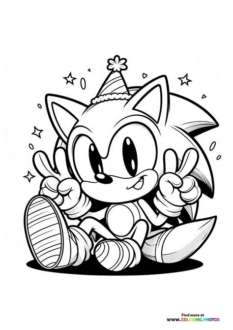 Zoom! Get Your FREE Printable Sonic Coloring Pages and Unleash Creative Chaos!