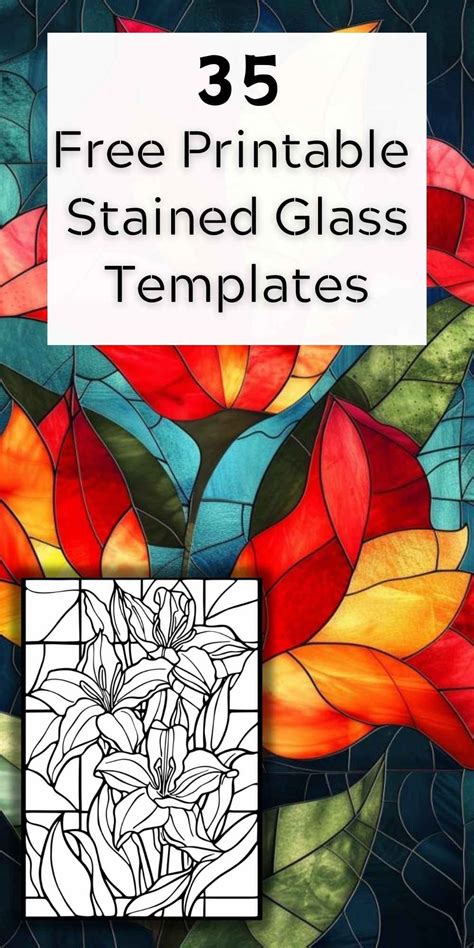 Discover Your Next Masterpiece: The Best Free Printable Stained Glass Patterns