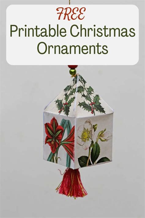 The Ultimate Guide to Free Printables for Christmas Ornaments: Your Festive DIY Dream Come True!