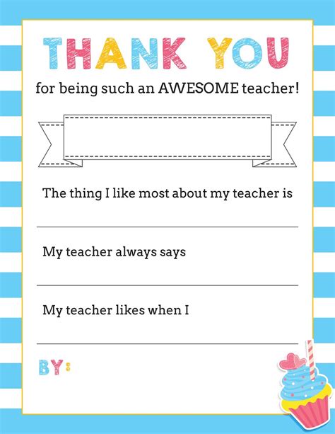 The Ultimate Guide to Free Printables for Teacher Appreciation: Making Every Thank You Count!
