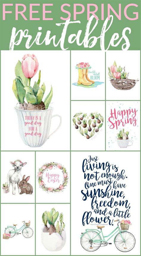 The Ultimate Guide to Free Spring Printables: Blossom Your Home & Heart Without Spending a Dime!