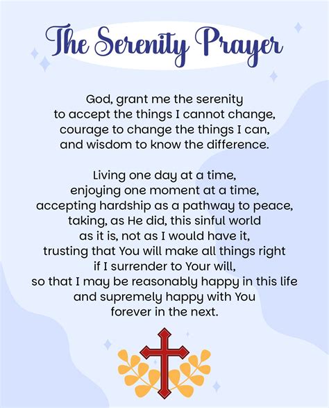 Find Your Inner Calm: The Ultimate Guide to the Full Serenity Prayer Printable (and Why You Need One Today)