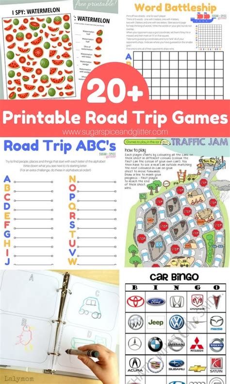 Unlock Endless Fun: The Ultimate Guide to Games for Road Trips Printables That Will Save Your Sanity (and Your Trip!)