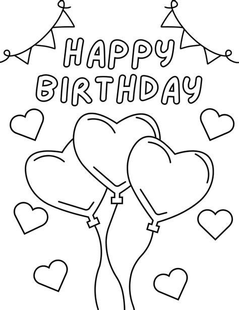 Bring on the Colors! The Ultimate Guide to Happy Birthday Printable Coloring Pages