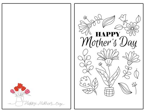 Easy & Awesome Happy Mother's Day Card Printables for Teenagers (Seriously!)