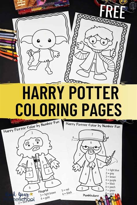 Unlock the Magic: The Ultimate Guide to Free Printable Harry Potter Coloring Pages for Every Fan
