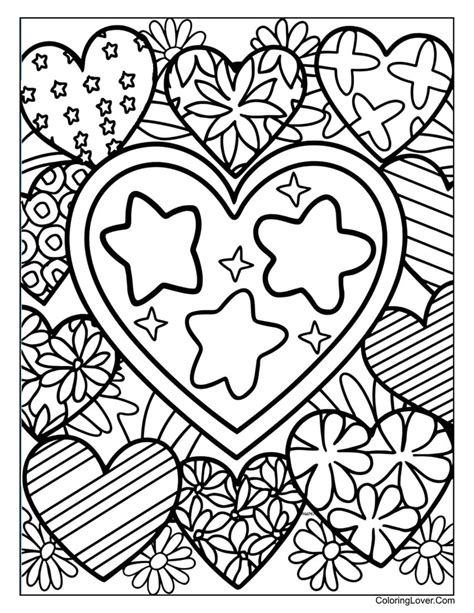 Beyond the Lines: Discovering the Magic of Heart Printable Coloring Pages