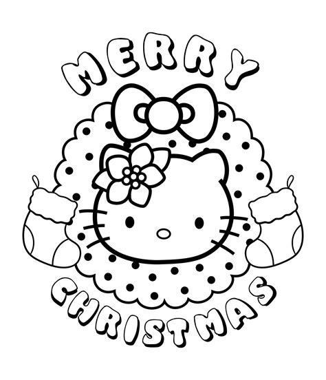 Unwrap the Magic: Your Ultimate Guide to Hello Kitty Christmas Coloring Pages Printable!